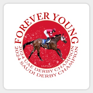 Forever Young 2024 Kentucky Derby Contender design Sticker